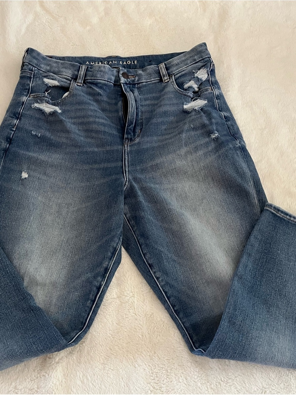 American Eagle Light Blue The Dream Jean - Light Blue Denim